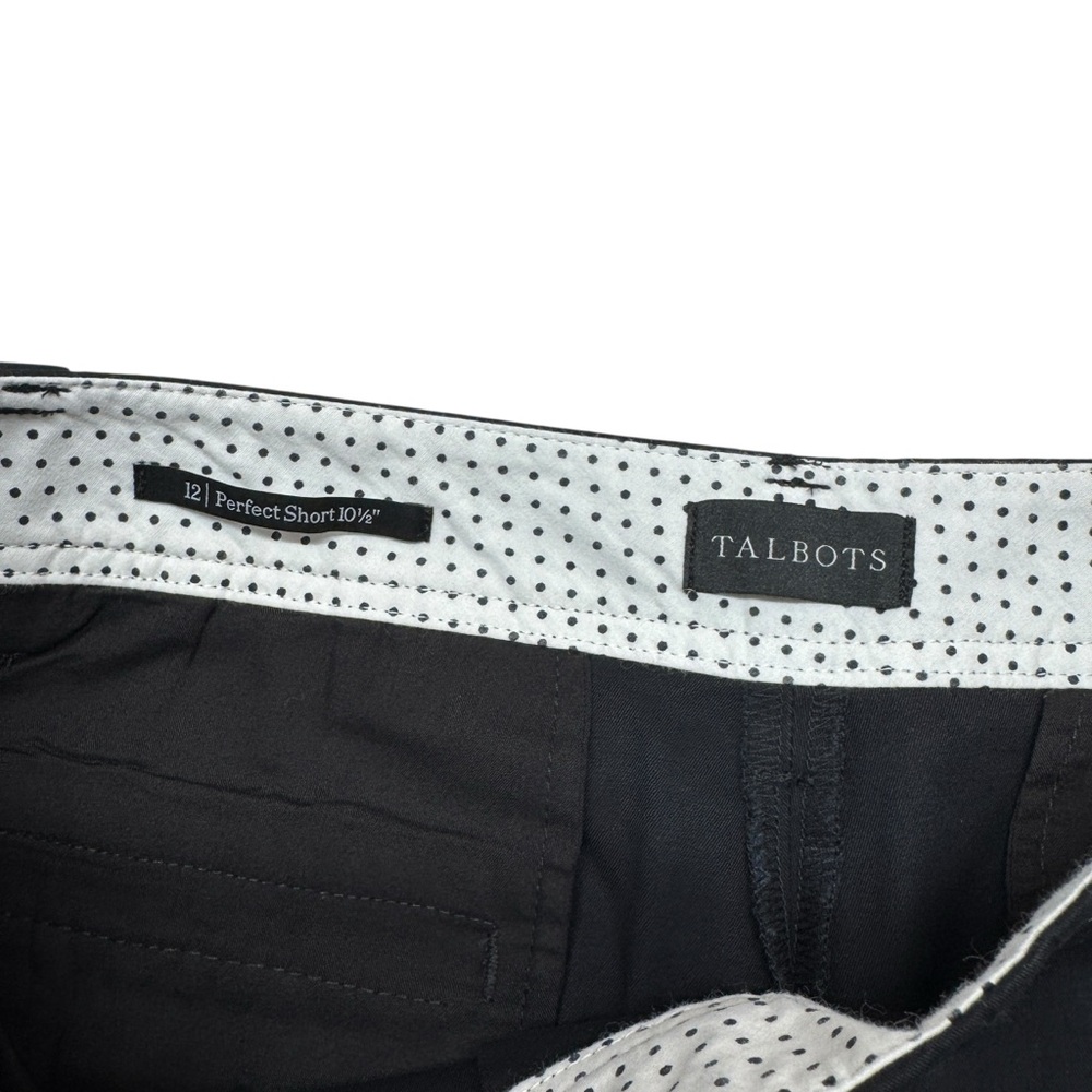 Talbots Black Women's Bermuda Shorts - Picture 6 of 11